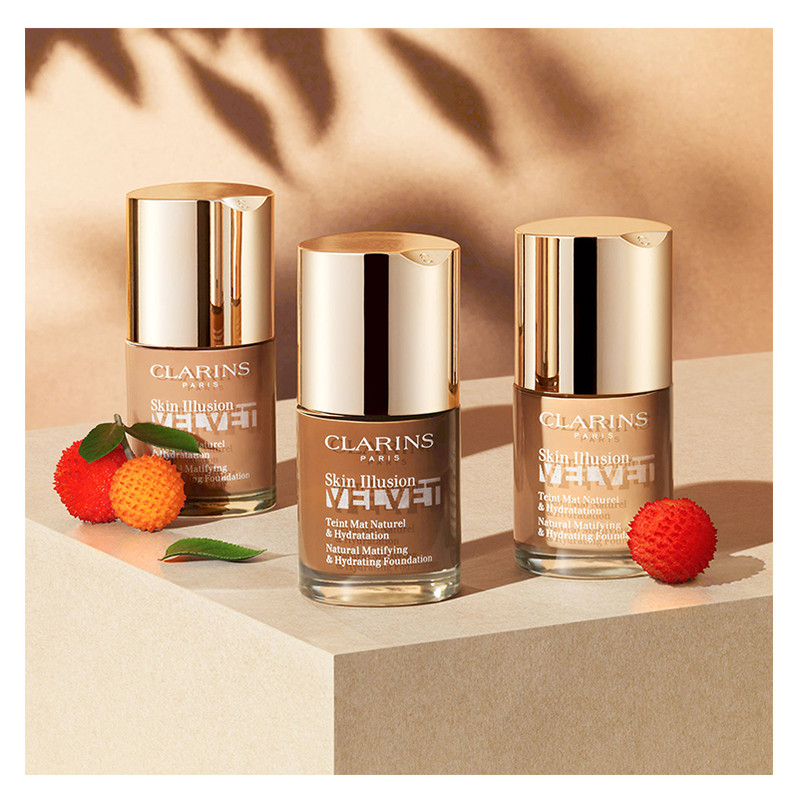 Skin Illusion Velvet Fond de Teint Mat Naturel & Hydratation 3