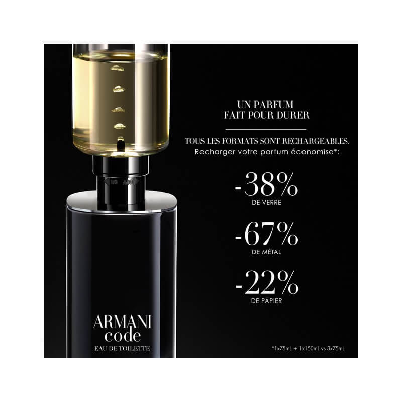 Armani Code Eau de Toilette Rechargeable 3