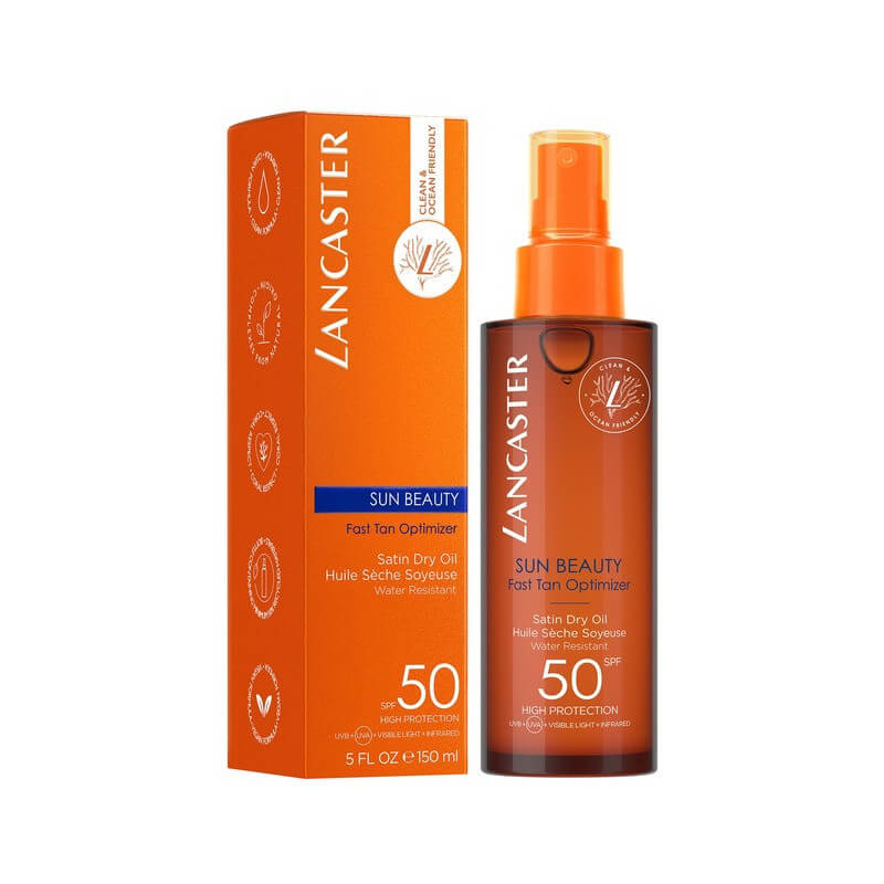 Sun Beauty - Huile Sèche Soyeuse Accélératrice De Bronzage Spray 2
