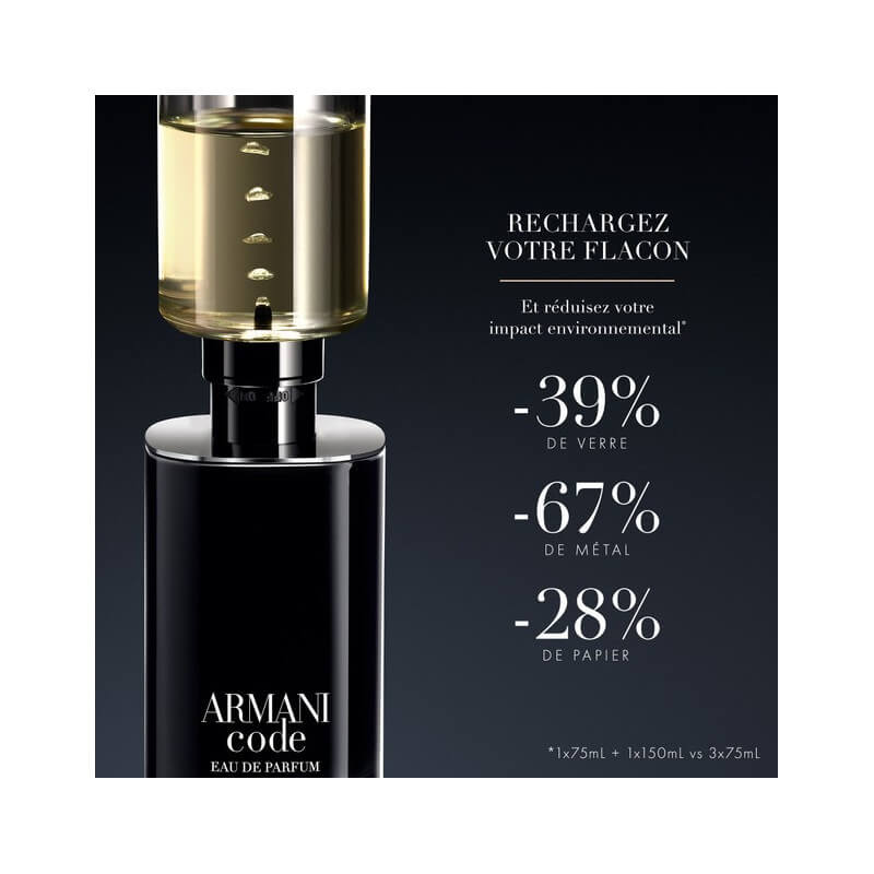 Armani Code Eau De Parfum Rechargeable 4