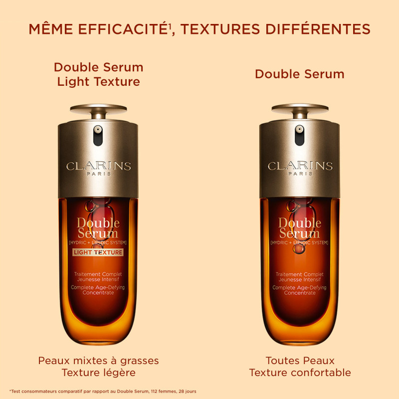 Double Serum Light Texture Sérum Anti-âge Texture Légère 4