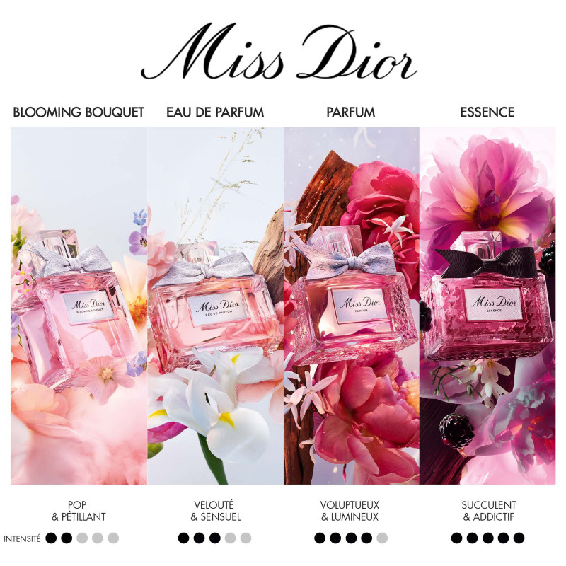 Miss Dior Essence - Édition Limitée Notes Confiturées, Florales et Boisées 3